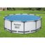 Bestway Steel Pro Max Pool mit Solarplane