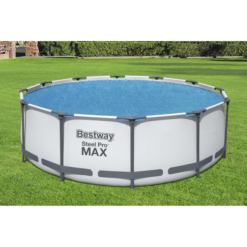 Bestway Steel Pro Max Pool mit Solarplane