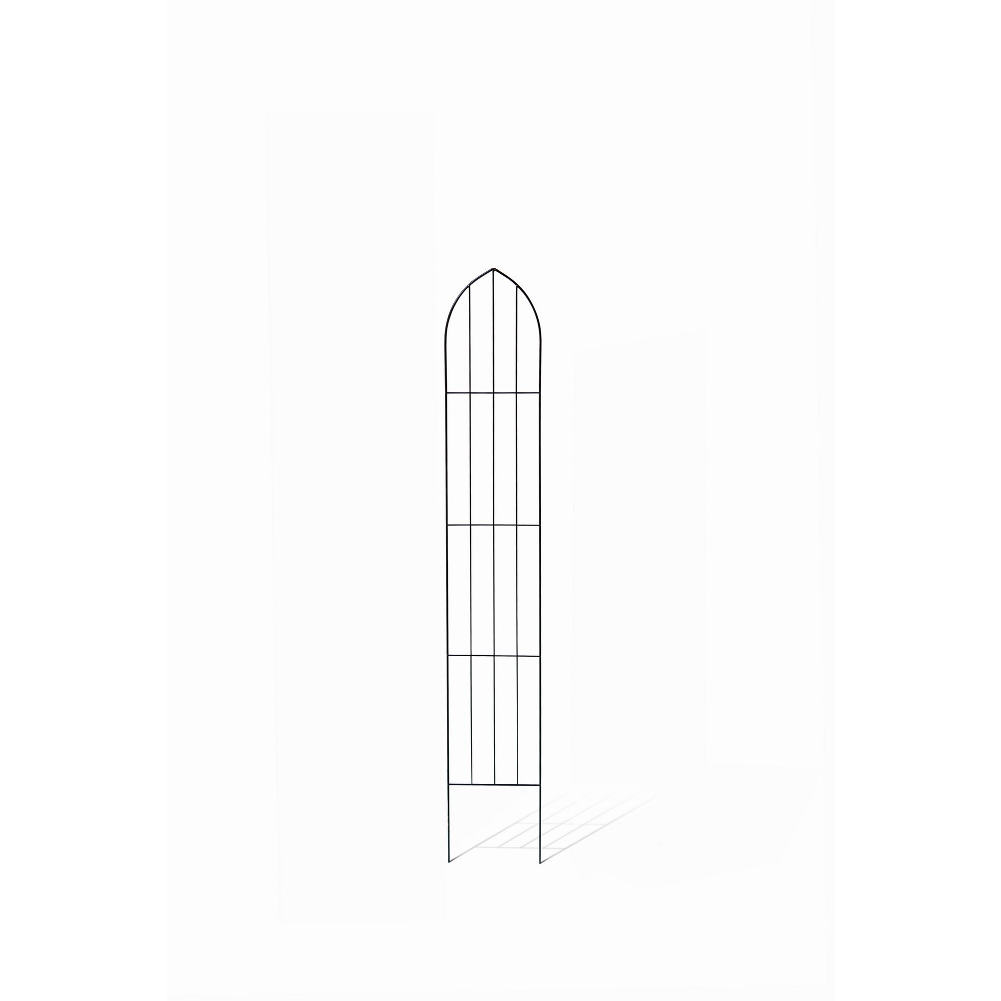 Schwarzes Rankgitter