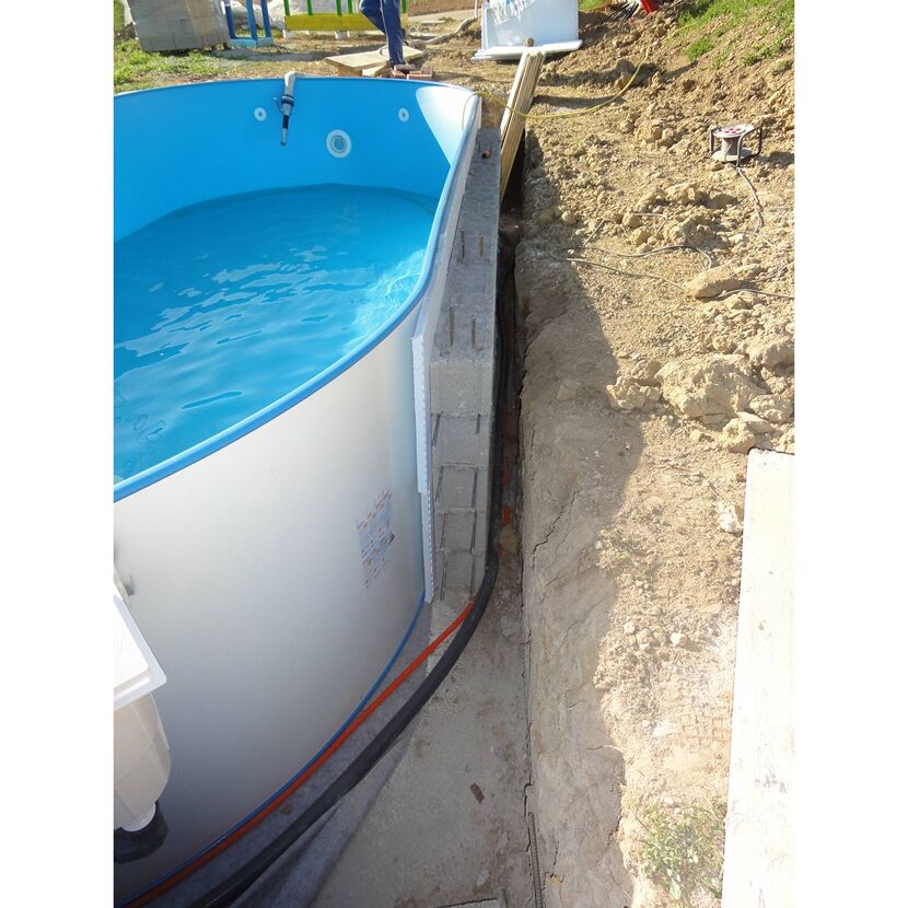 Poolbau: Ovalformbecken Exklusiv 6
