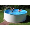 Familie beim Baden im Rundpool