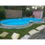 Achtförmiger Pool im Garten