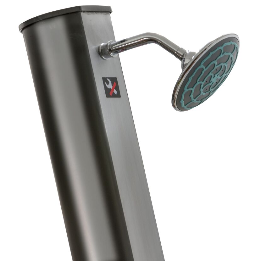 Solardusche mit Brausekopf