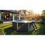 Composite Pool-Set 'Avantgarde' Ø 410 x 124 cm mit Sandfilter und Trittleiter