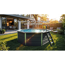 Composite Pool-Set 'Avantgarde' Ø 410 x 124 cm mit Sandfilter und Trittleiter