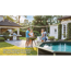 Composite Pool-Set 'Avantgarde' 386 x 124 x 524 cm mit Sandfilter und Trittleiter