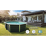 Composite Pool-Set 'Avantgarde' 386 x 121 x 804 cm mit Sandfilter und Trittleiter