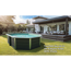 Composite Pool-Set 'Avantgarde' 386 x 121 x 804 cm mit Sandfilter und Trittleiter