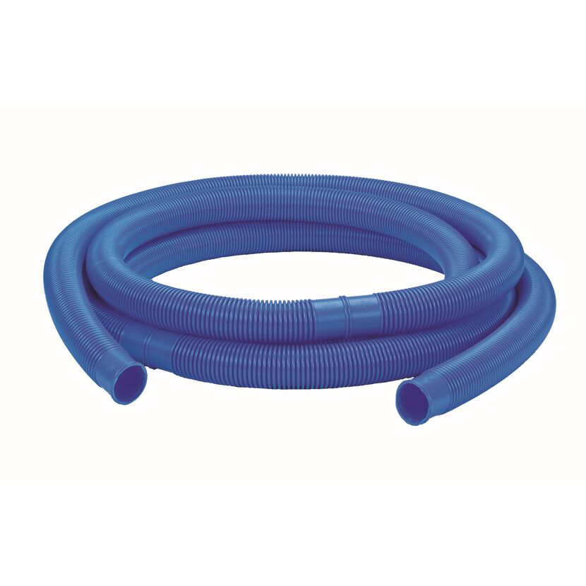 Blauer Poolschlauch