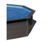 Verkleinertes Bild von Pool-Abdeckplane 'Isothermabdeckung' blau 758 x 338 cm