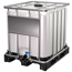 IBC-Container mehrfarbig 1000 l, mit UN-Kennzeichnung
