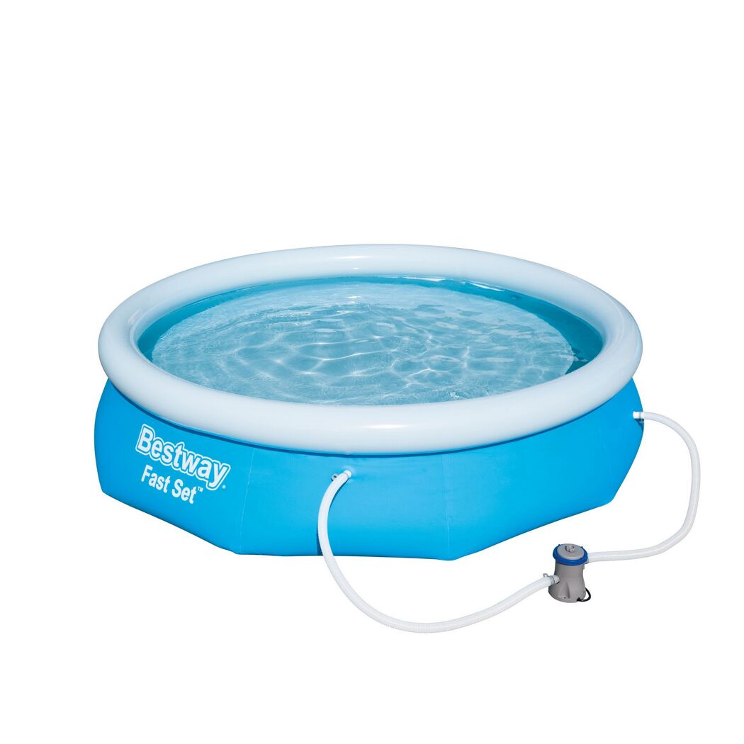 Aufstellpool 'Fast Set™' blau/weiß rund Ø 305 x 76 cm