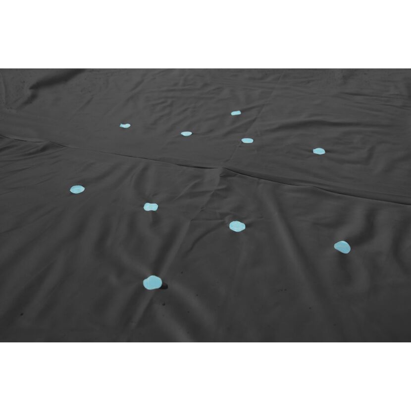 Pool-Abdeckplane 'Flowclear' schwarz Ø 493 cm