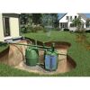 Zisterne Herkules 'Komplettpaket Garten' grün 1600 l