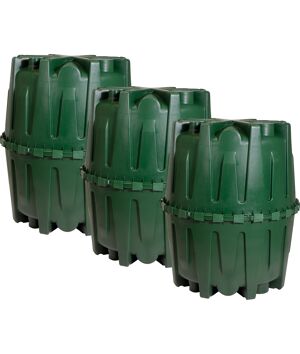 Tanksystem Herkules 'Komplettpaket Garten' grün, 4800 l