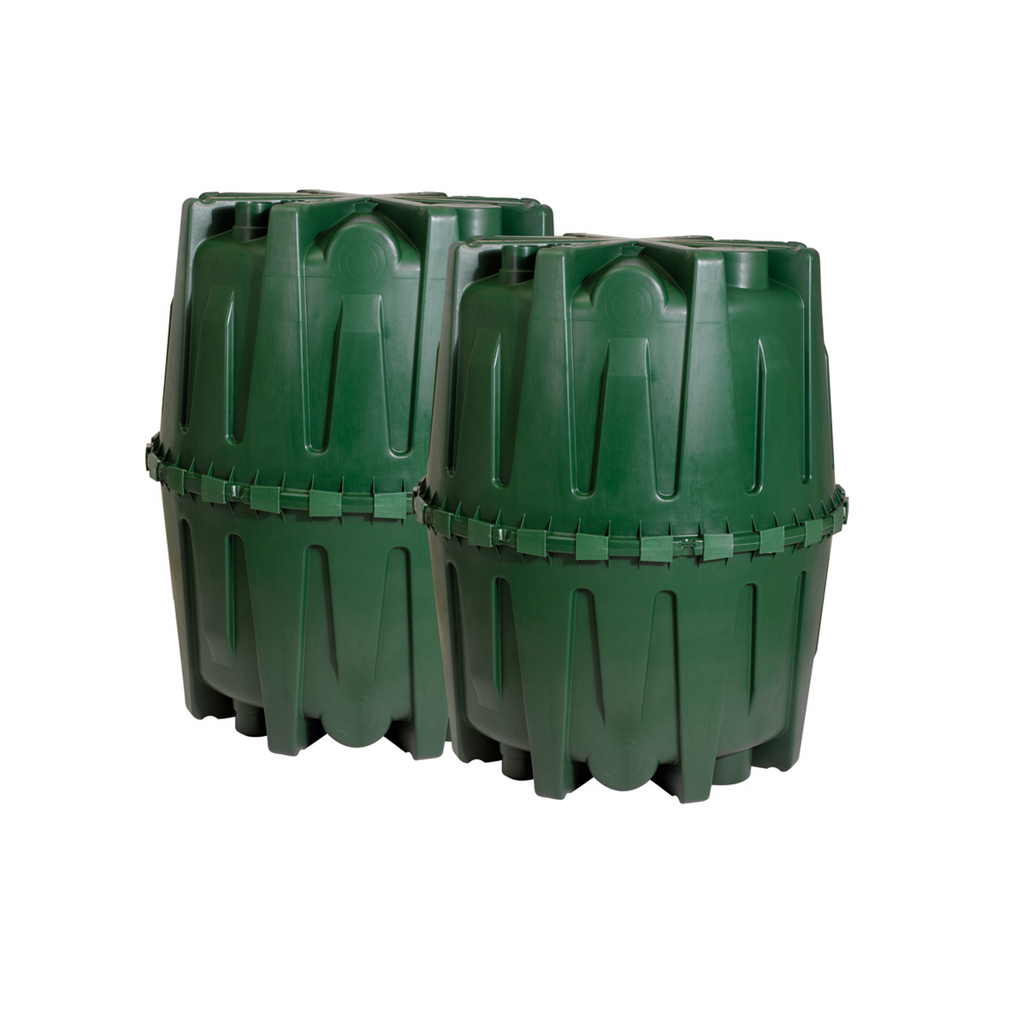 Regenwassertank-Set Herkules grün, 3200 l + product picture