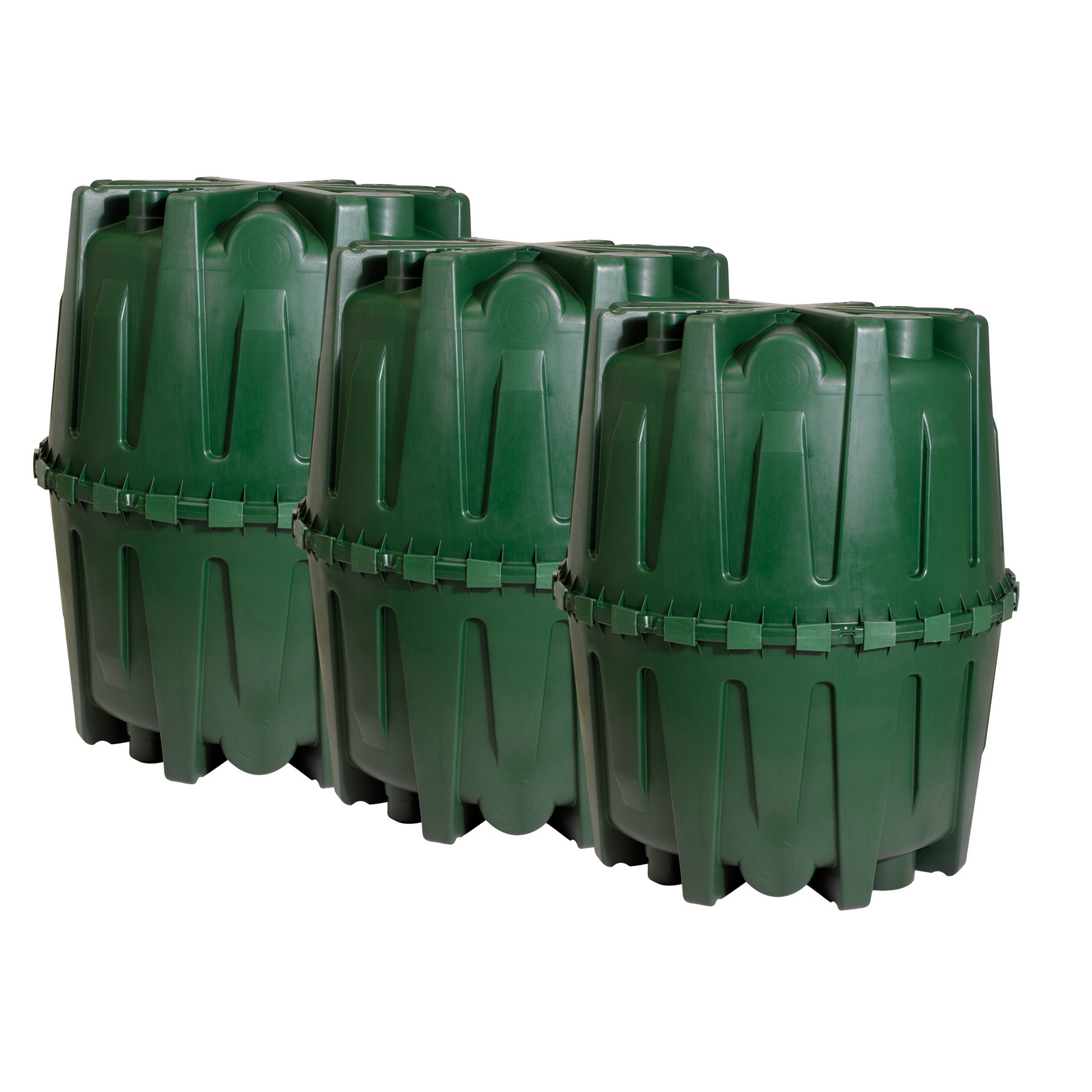 Regenwassertank-Set Herkules grün, 4800 l + product picture
