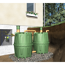Verkleinertes Bild von Regenwassertank-Set Herkules grün, 4800 l