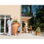 Regentonne 'Exclusive Line' terrakottafarben 600 l mit Hahn bepflanzbar
