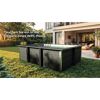 Composite Pool-Set 'Avantgarde' 326 x 96 x 326 cm mit Sandfilter und Trittleiter