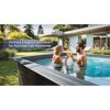 Composite Pool-Set 'Avantgarde' 326 x 96 x 326 cm mit Sandfilter und Trittleiter