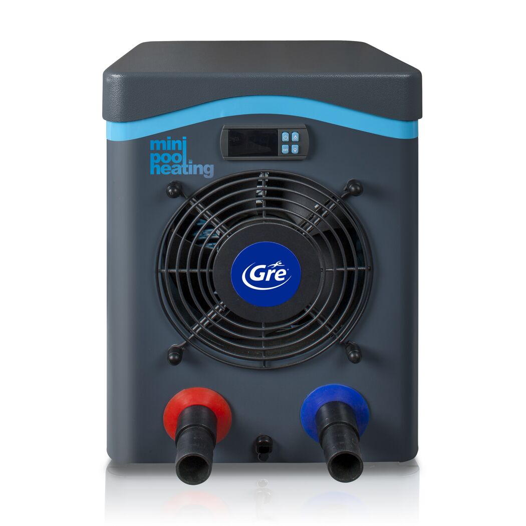 GRE Mini Poolheizung mit digitalem Display