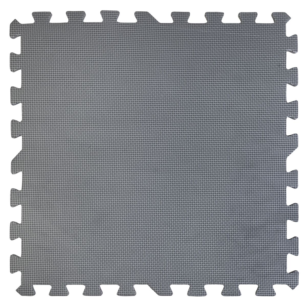 Poolomio® Bodenschutzmatte Pool – 56 XXL-Platten 50x50 Cm, Rutschfest & Isolierend, EVA-Puzzlematte Für Aufstellpool, Whirlpool & Planschbecken, Grau