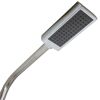 Duschkopf aus Metall mit rechteckigem Duschkopf