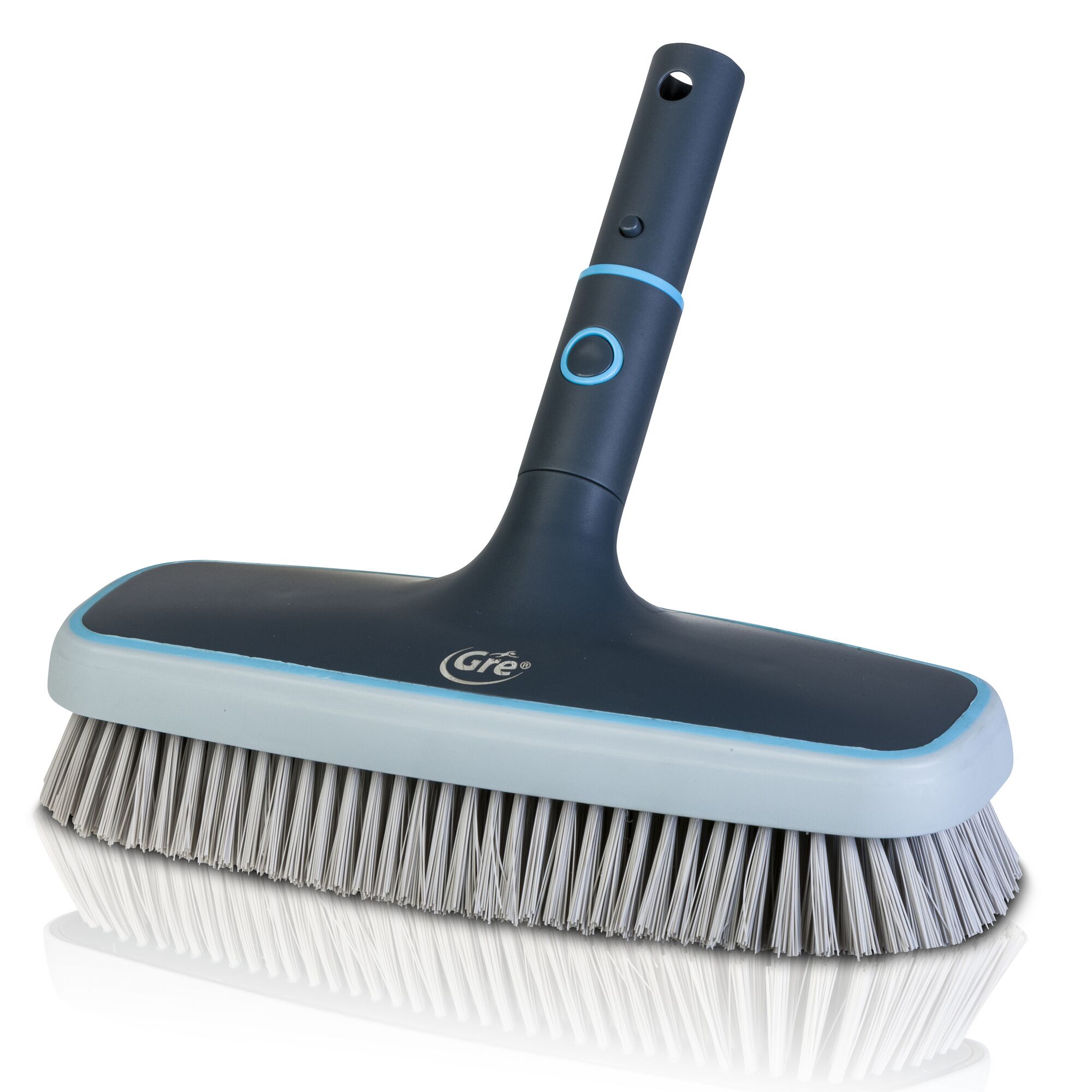 Poolbürste mit langem Stiel