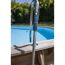 Teleskopstange aus Aluminium am Pool
