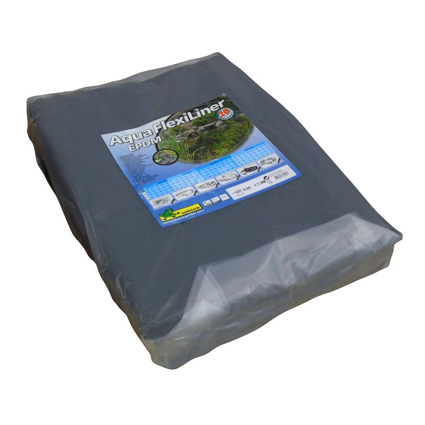Teichfolie 'AquaFlexiLiner' EPDM 750 x 505 x 0,06 cm