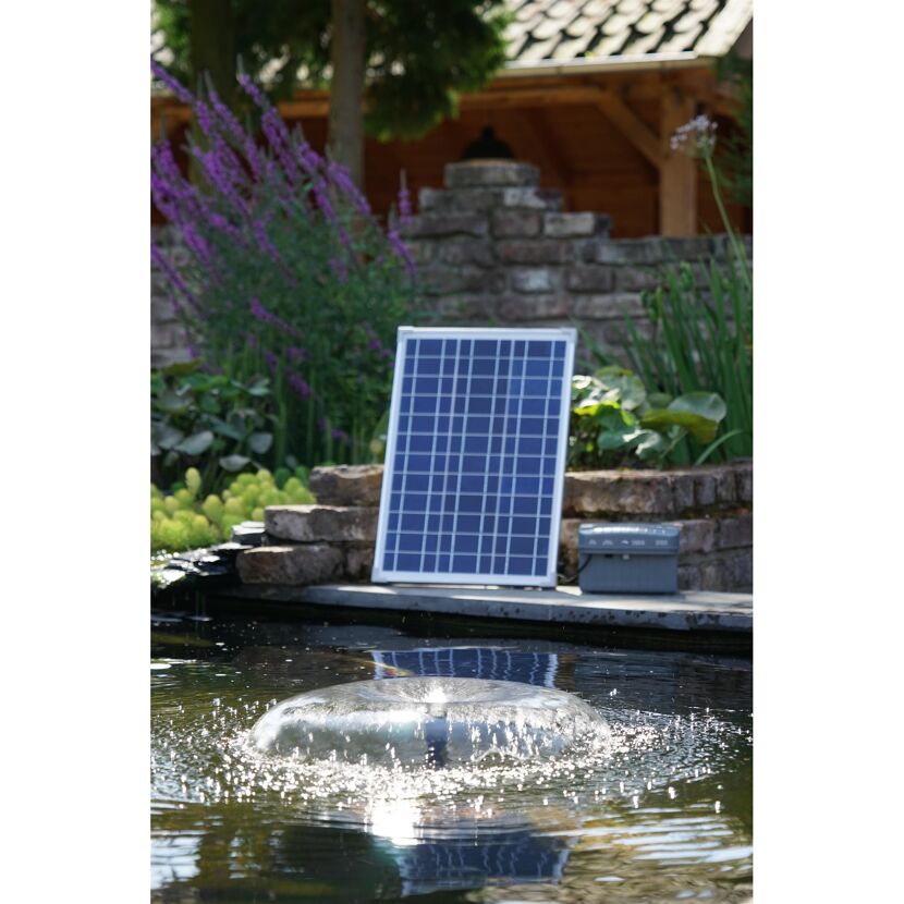 Solar Springbrunnenpumpe mit Solarpanel