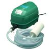 Grüner Lüfter Air 2000 mit Schlauch und Ausströmer