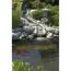 Gartenteich mit Wasserfall und Goldfischen