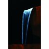Wasserfall mit blauer LED-Beleuchtung