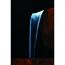 Wasserfall mit blauer LED-Beleuchtung