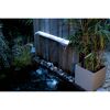 Wasserfall mit LED-Beleuchtung und Bambus