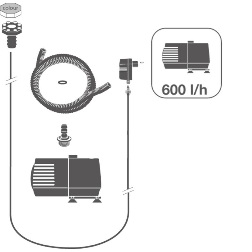 Wasserspiel 'Oslo' 18,5 W