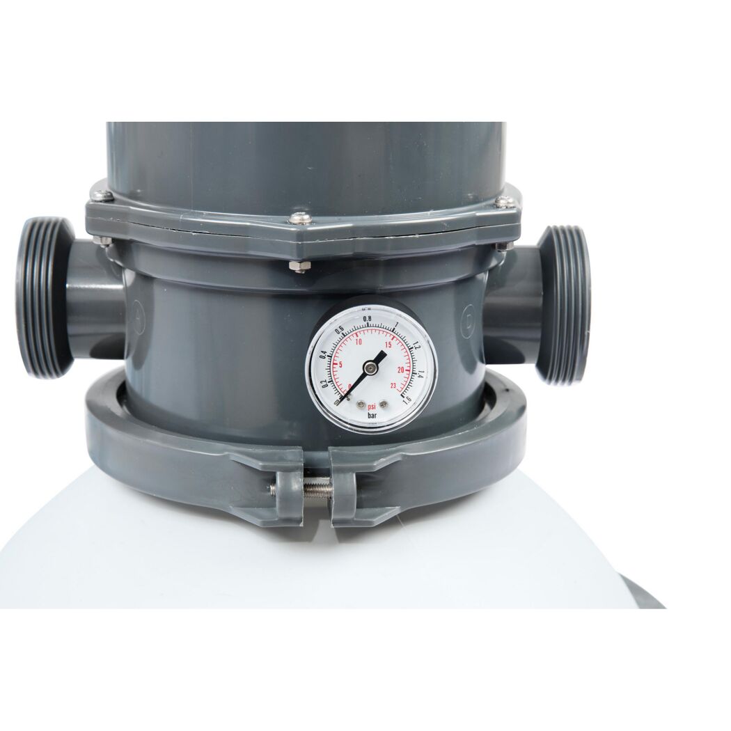 Manometer an Sandfilteranlage