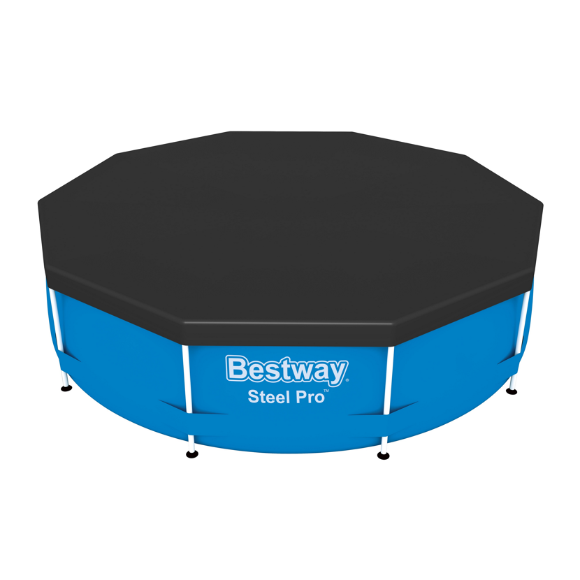 Bestway Steel Pro Pool mit Abdeckplane