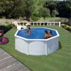 Stahlwandpool-Set 'Fidji' Ø 300 x 120 cm mit Sicherheitsleiter und Sandfilteranlage