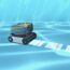 Poolroboter reinigt einen Pool