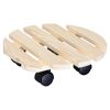 Pflanzenroller 'GH 0018' beige Ø 30 cm