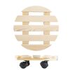Pflanzenroller 'GH 0018' beige Ø 30 cm