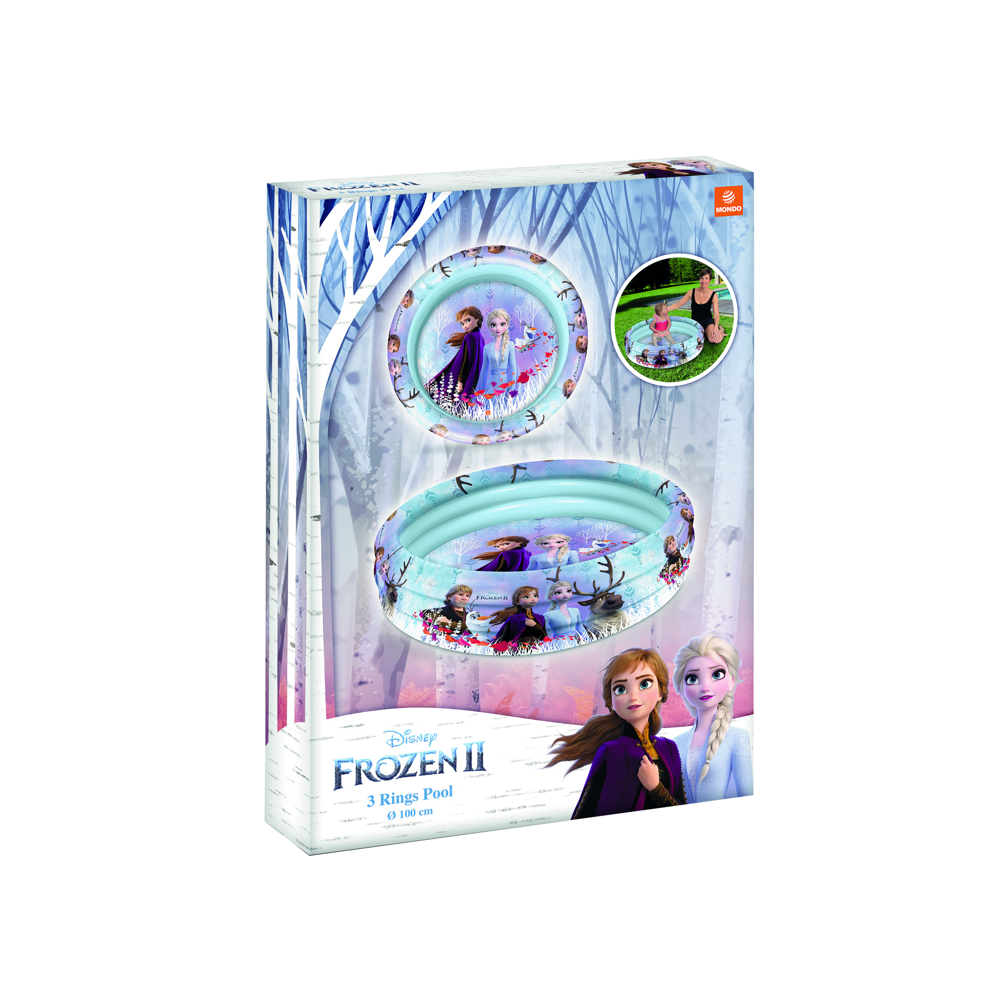 Planschbecken 'Frozen II' mehrfarbig Ø 100 x 23 cm + product picture