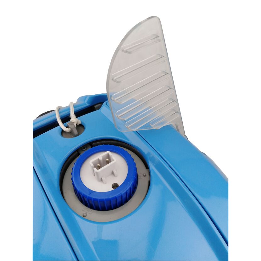 Poolroboter Orca 50 CL, Nahaufnahme des Netzanschlusses