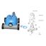 Poolroboter Orca 50CL und seine Bestandteile