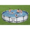 Familie im Bestway Steel Pro Max Pool