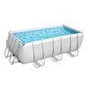 Bestway Power Steel Pool mit Wasser gefüllt