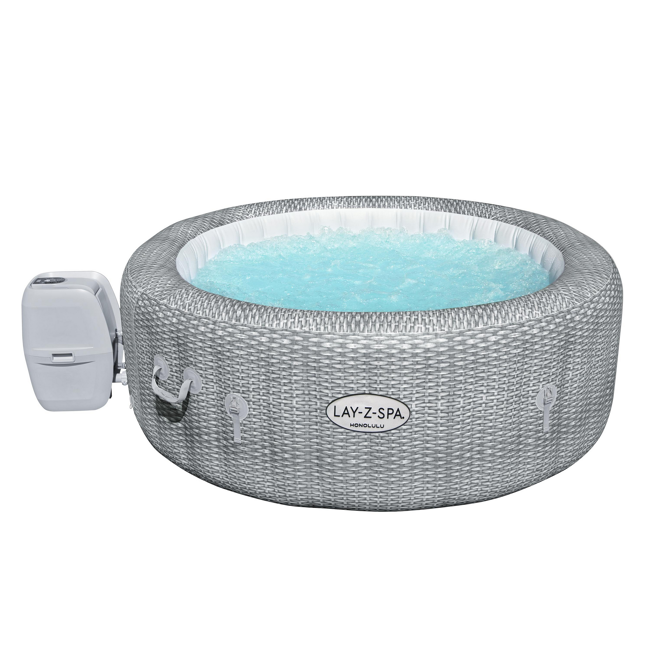 Bild von Whirlpool 'Lay-Z-Spa™ Honolulu AirJet' grau/weiß Ø 196 x 71 cm